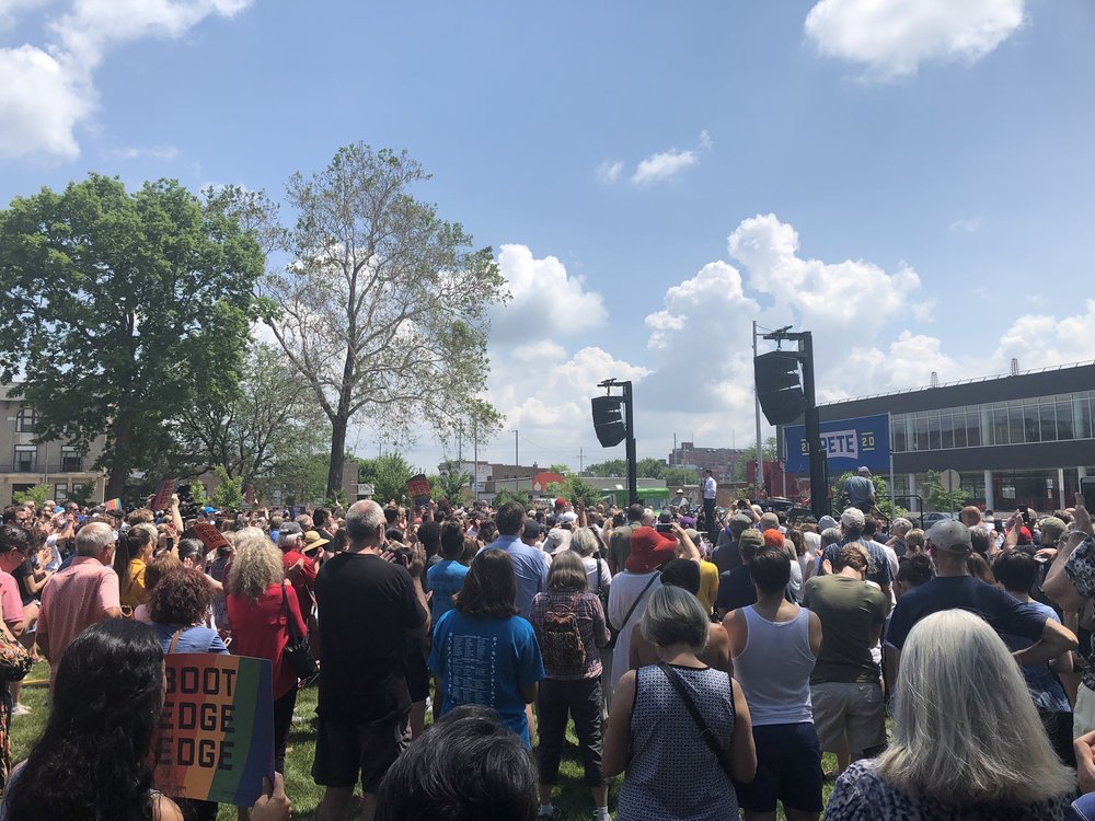  In Iowa at the “Pete Picnic”, Jul 4, 2019 