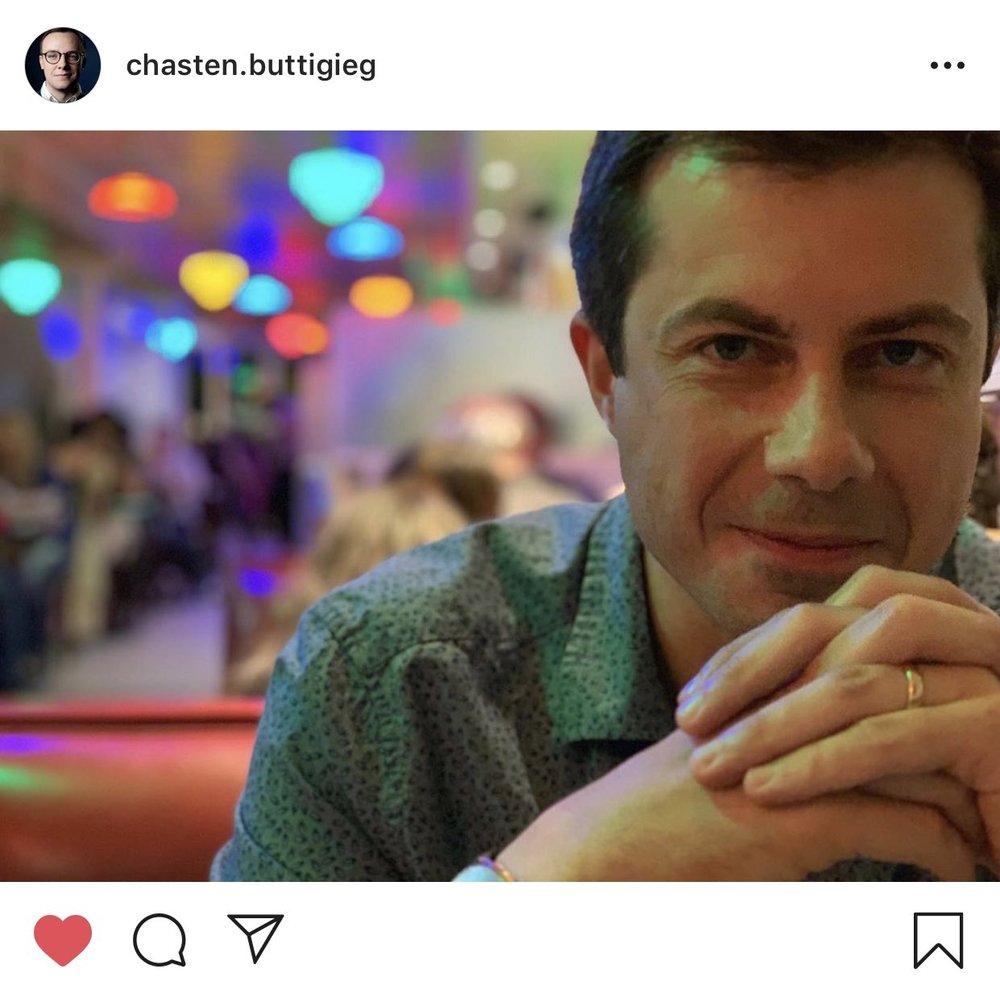 Aug 2019. Taken by Chasten and posted on Chasten’s Instagram  (LINK)  