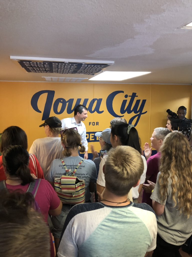 Posted by Molly Hensley-Clark: “This is how we’re gonna win Iowa, and Iowa is how we’re gonna win the nomination, which is how we’re gonna win the presidency.” ( LINK)
