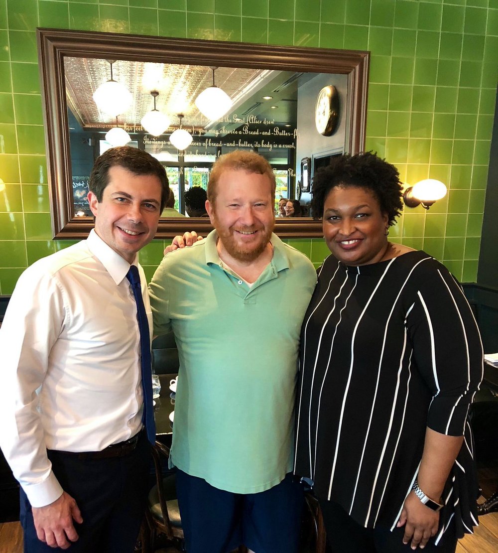  With Stacey Abrams! 